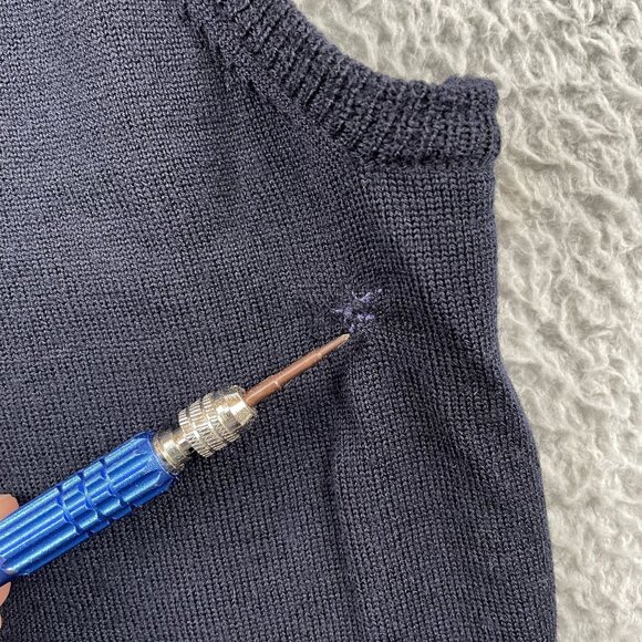 Weiss Art Pure Wool Sweater Vest Mens XL Australian Koala Preppy - Picture 3 of 9